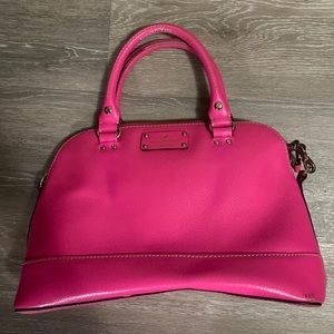 Hot pink Kate spade purse